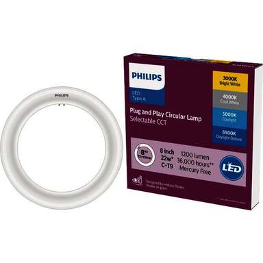 8" 22W T9 4CCT LED TUBE
