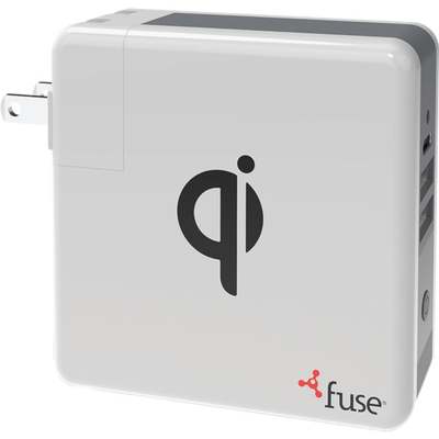 QI WALL DUAL USB CHARGER
