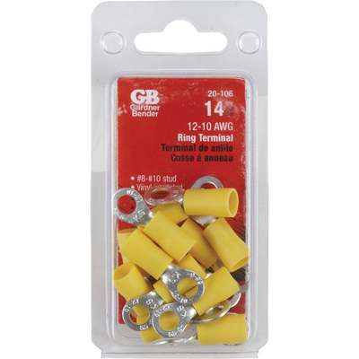 Gardner Bender 12 to 10 AWG #8 to #10 Stud Size Yellow Vinyl-Insulated