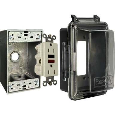 1G 14N1 WIU GFCI COVER