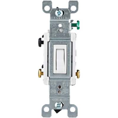 DIB 1POLE/3-WAY SWITCH WHT******