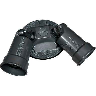 2HD WP GRY PAR38 LAMPKIT
