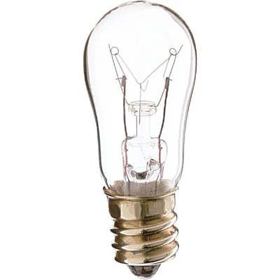 6W S6 2PK CLEAR BULB