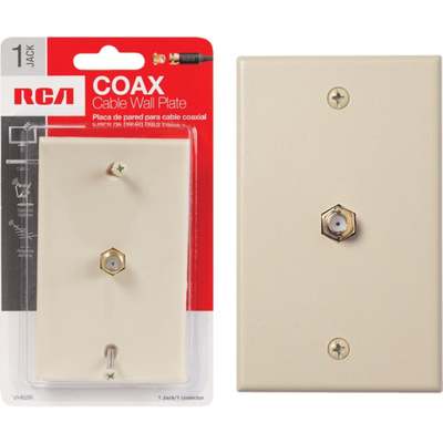 ALM COAX WALL PLATE