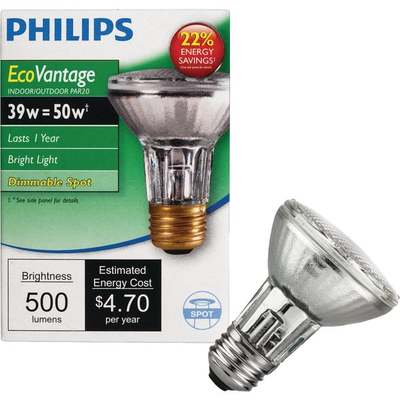 39W PAR20 FLD HALGN BULB