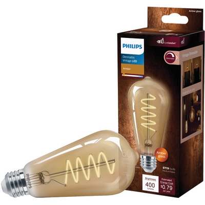 60w St19 Amb Led Bulb