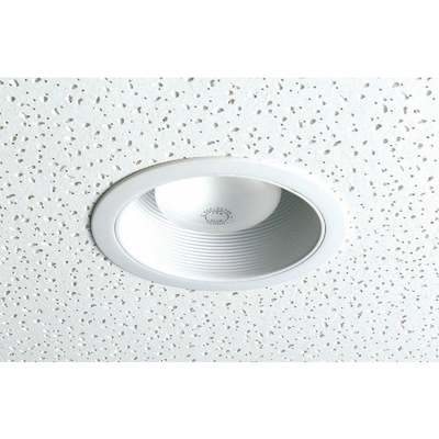 WHT RECESS FIXTURE TRIM