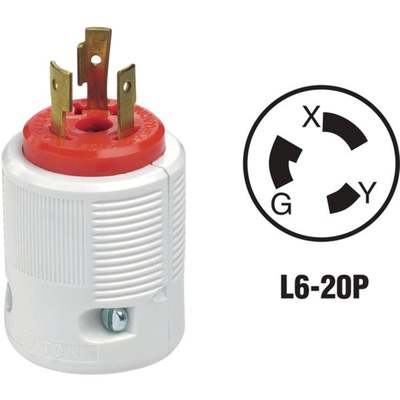 20A LOCKING CORD PLUG