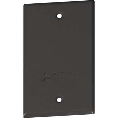 1G GRY WP BLANK COVER