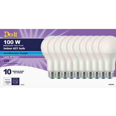 10PK 16.6W/100W DL LED BULB