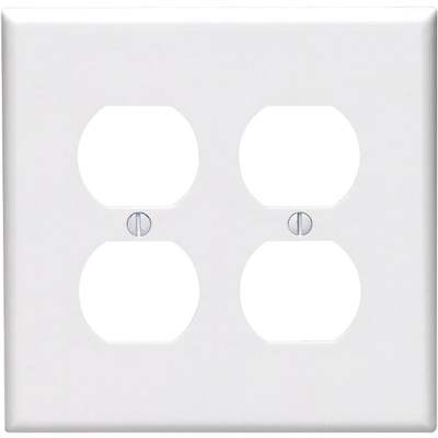 WHT 2GREC MDWY WALLPLATE