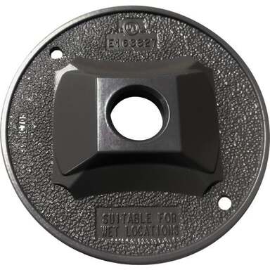 1HOLE GRY RND WP COVER