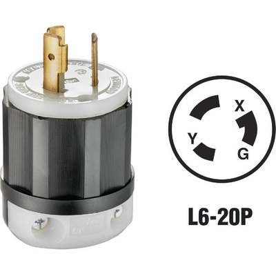 20A-250V LOCKING PLUG