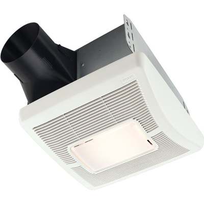 Broan 110 CFM 1.3 Sones 120V Bath Exhaust Fan with Light