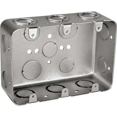 5.18x2.1/8" 3GANG BOX