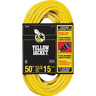 YELLOW JACKET 12/3X50' EXT CORD