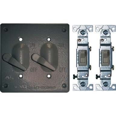 GRY2GVRT WPCOVER W/SWTCH