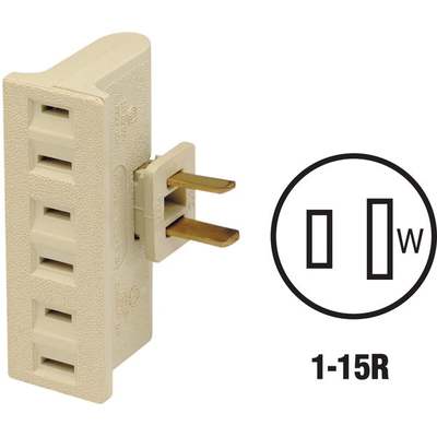 3-OUTLET SWIVEL TAP