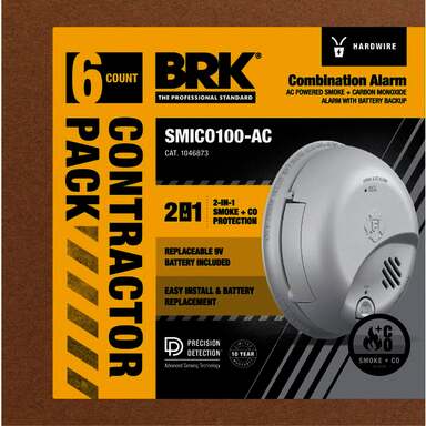 6PK HW ION SMKE/CO ALARM