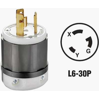 30A-250V LOCKING PLUG