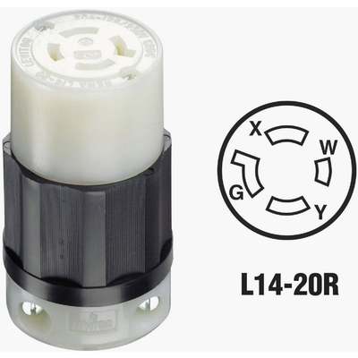 20A LOCK CORD CONNECTOR