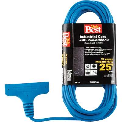EXT CORD - 16/3 3OUTLET / 25'