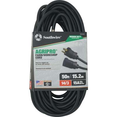 14/3 SJTOW 50' FARM CORD