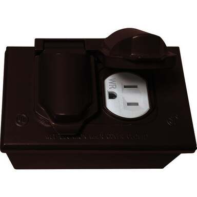 1G BRZ WP JNC BOX& COVER