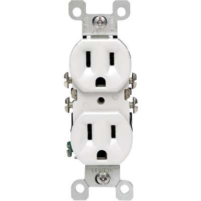 15A White CO/ALR Receptacle