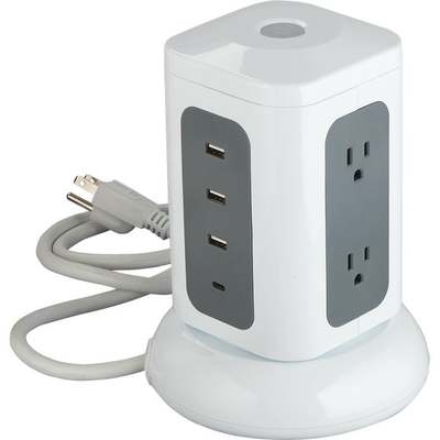 6 OUTLET 3 USB SURGE PROTECTOR