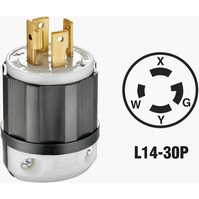 30A Locking Connector L14-30P