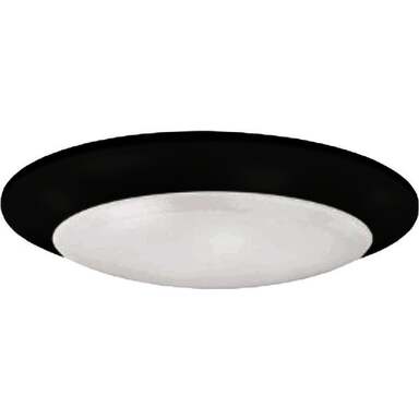 7" BLK CCTLED DISC LIGHT