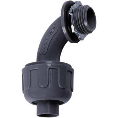 3/4x90D LT CONNECTOR, NYLON