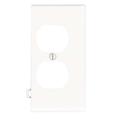 WHT DUPLEX END PLATE