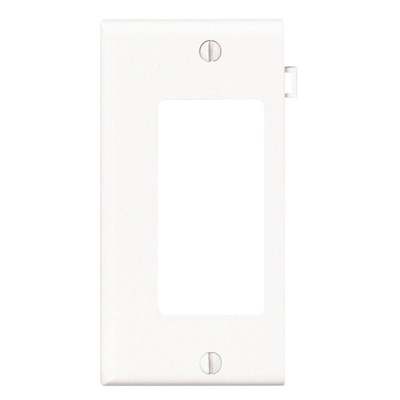 WHITE SECTIONAL WALL PLATE END