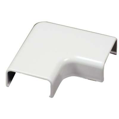 Wiremold White 90 Deg Flat Elbow