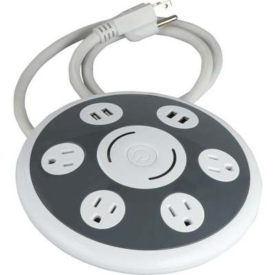 4 OUTLET 4 USB SURGE PROTECTOR