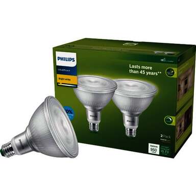 2PK 90W PAR38 BW LEDBULB