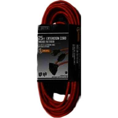 25' 16/3 ORG OUT CORD