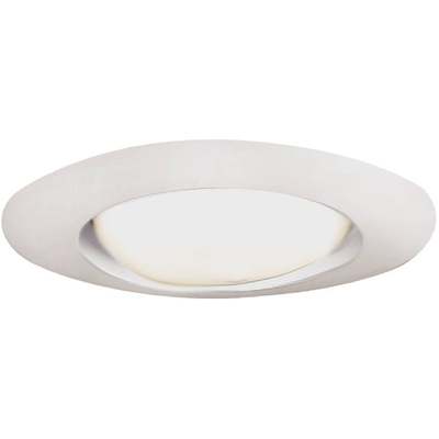 WHT RECESS FIXTURE TRIM