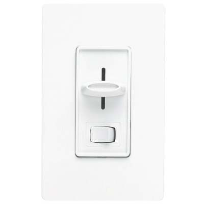 WHT 3-WAY SLIDE DIMMER