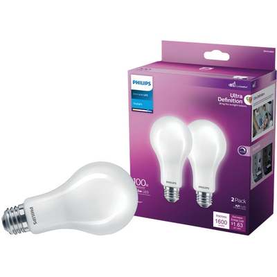 2PK 100W FRSA21 LED BULB