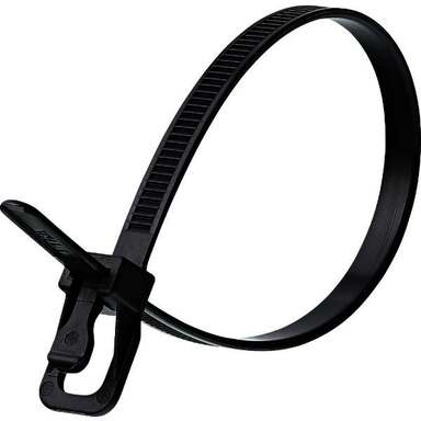 20pk 18" Blk Cable Tie