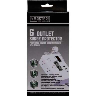 3' 6OTLT 1USB SRGE STRIP