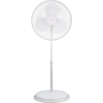 FAN PEDESTAL 16" WHITE DENALI