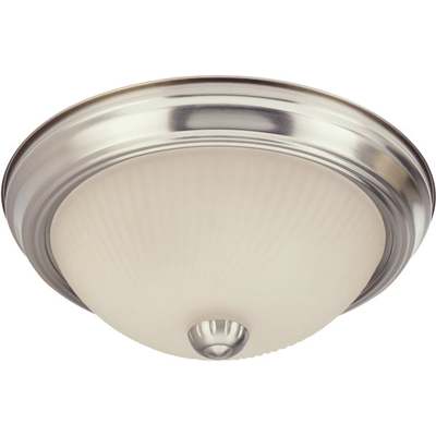 2BULB BN CEILING FIXTURE