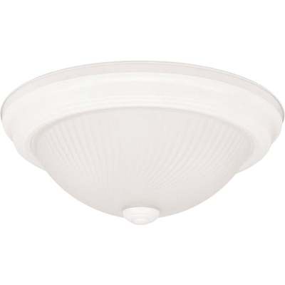 2BULB WH CEILING FIXTURE