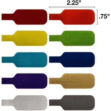 10PK MED MUL CABLE LABEL