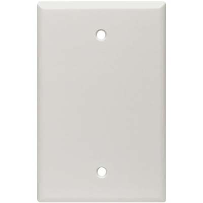 WHT MIDWAY BLANK WALL PLATE