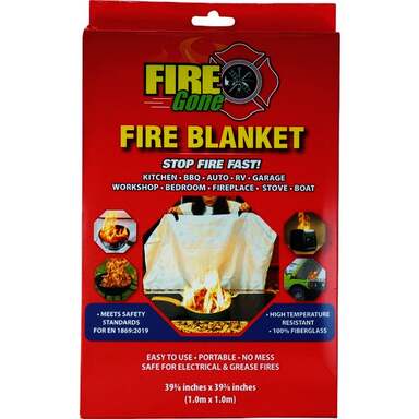 FIRE GONE FIRE BLANKET